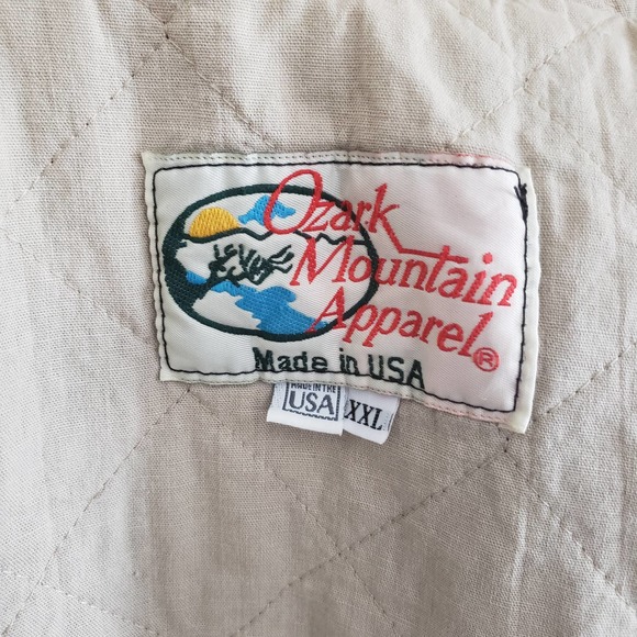 Vintage Ozark Mountain Apparel Distressed Work Jacket  2XL - Picture 9 of 11